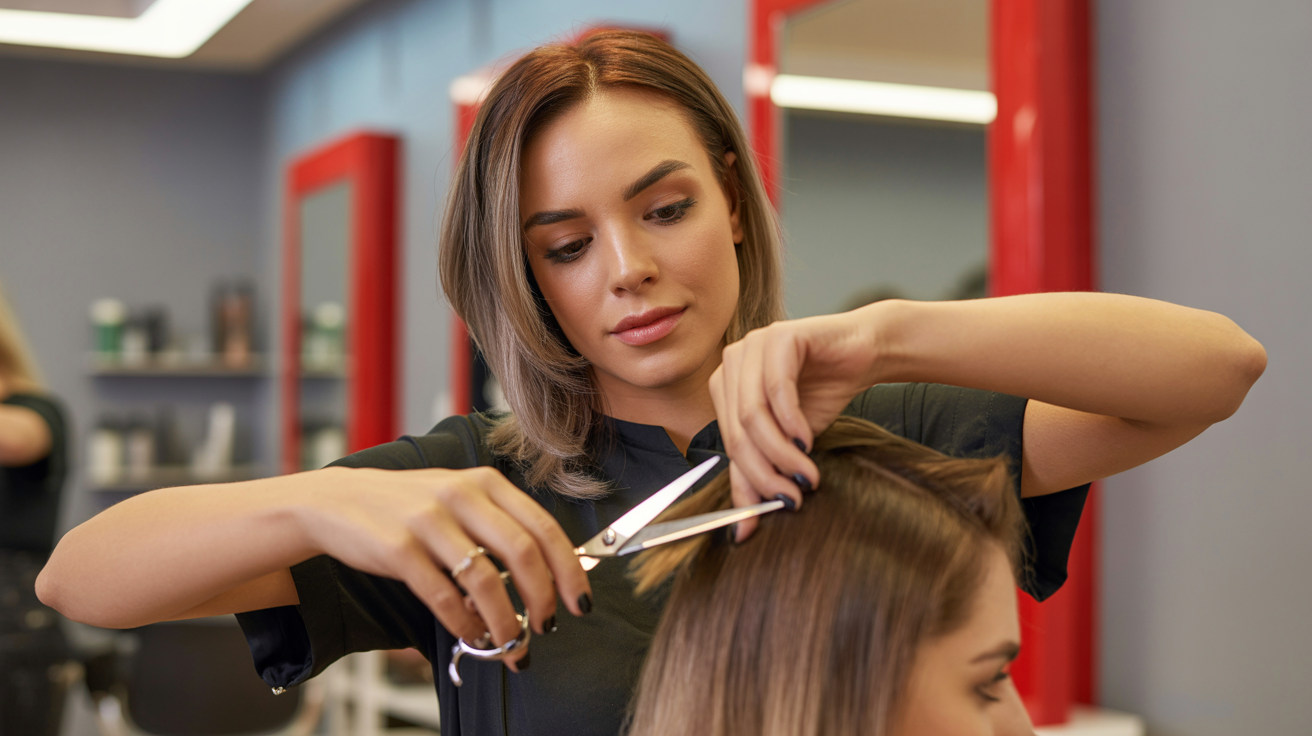 Signature M bei Friseur New Look