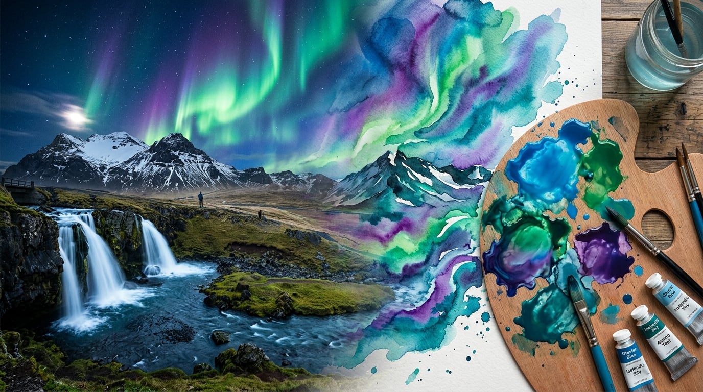 Icelandic nature and art