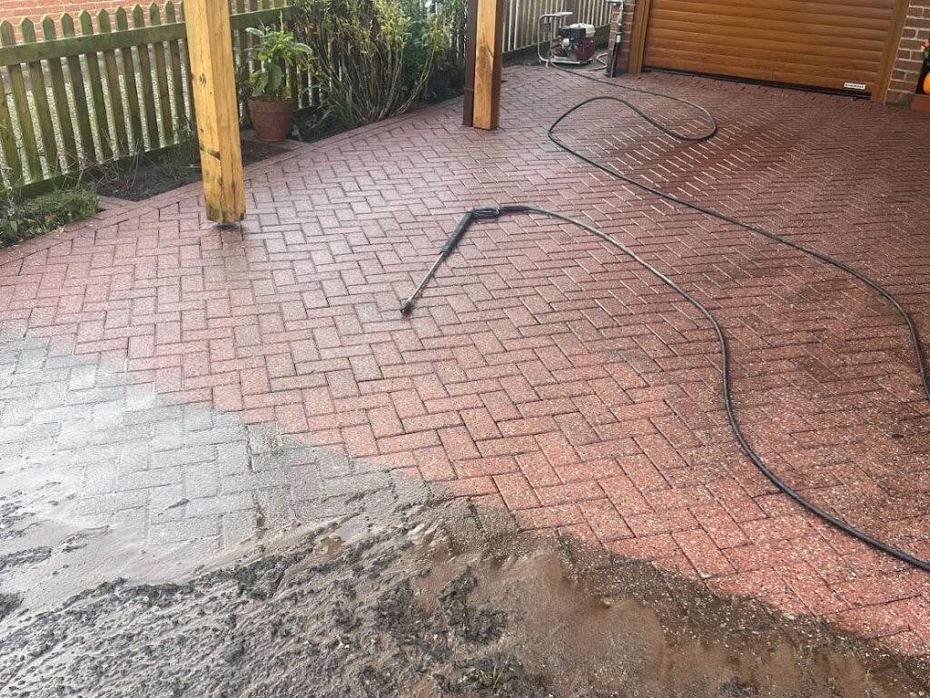Pressure Washing work example 2