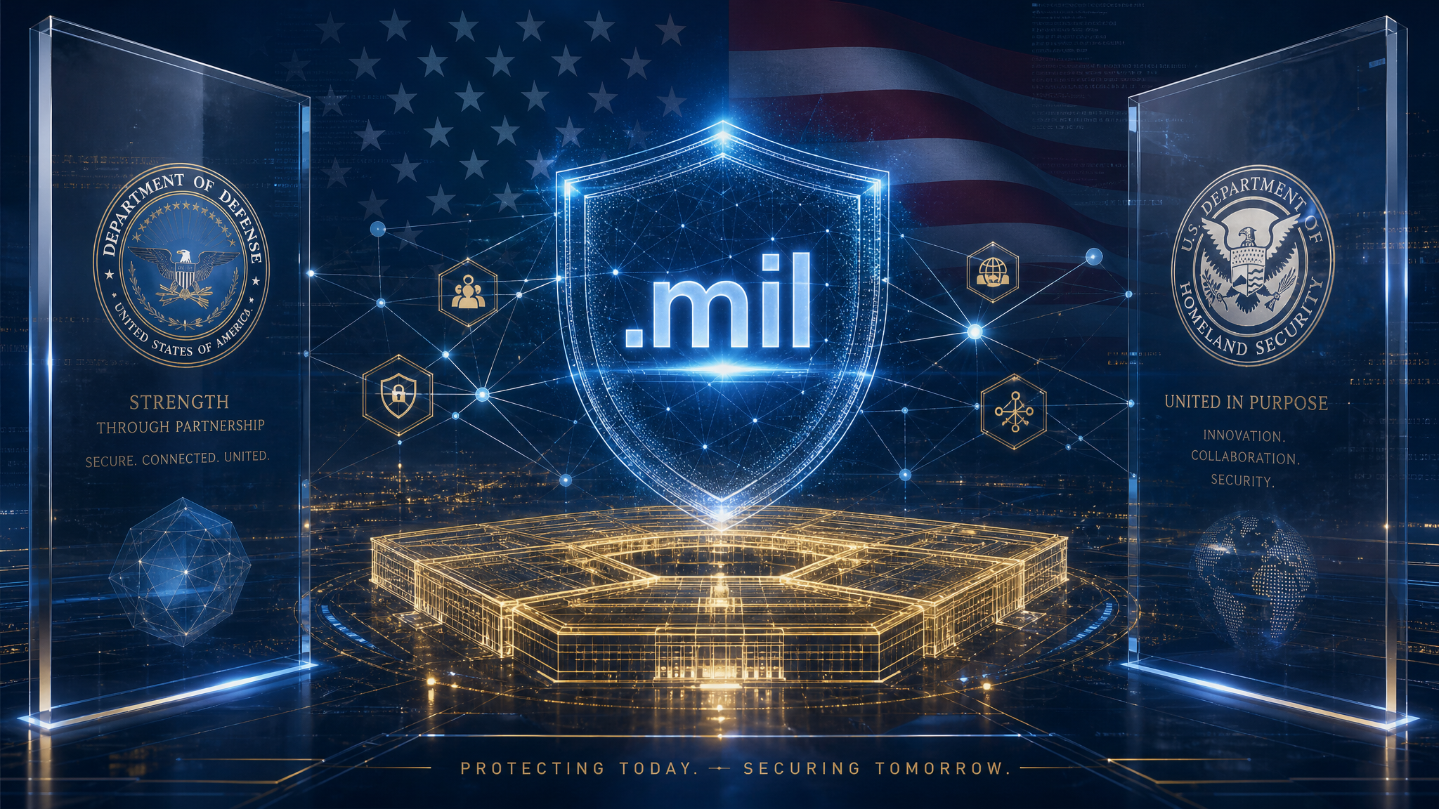 Veterans.mil national-security technology partnership with the NSA and Department of War