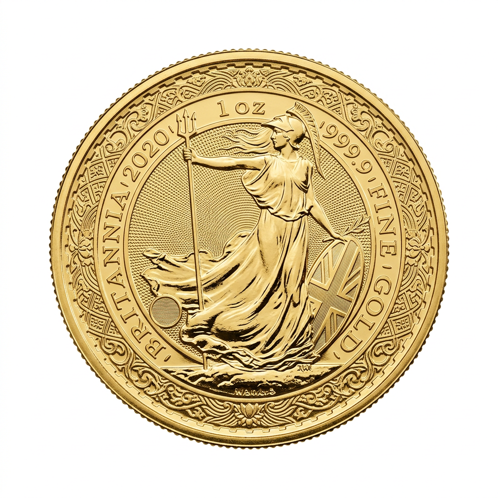 Royal Mint 1 oz Oriental Border Britannia 2020 Gold Coin