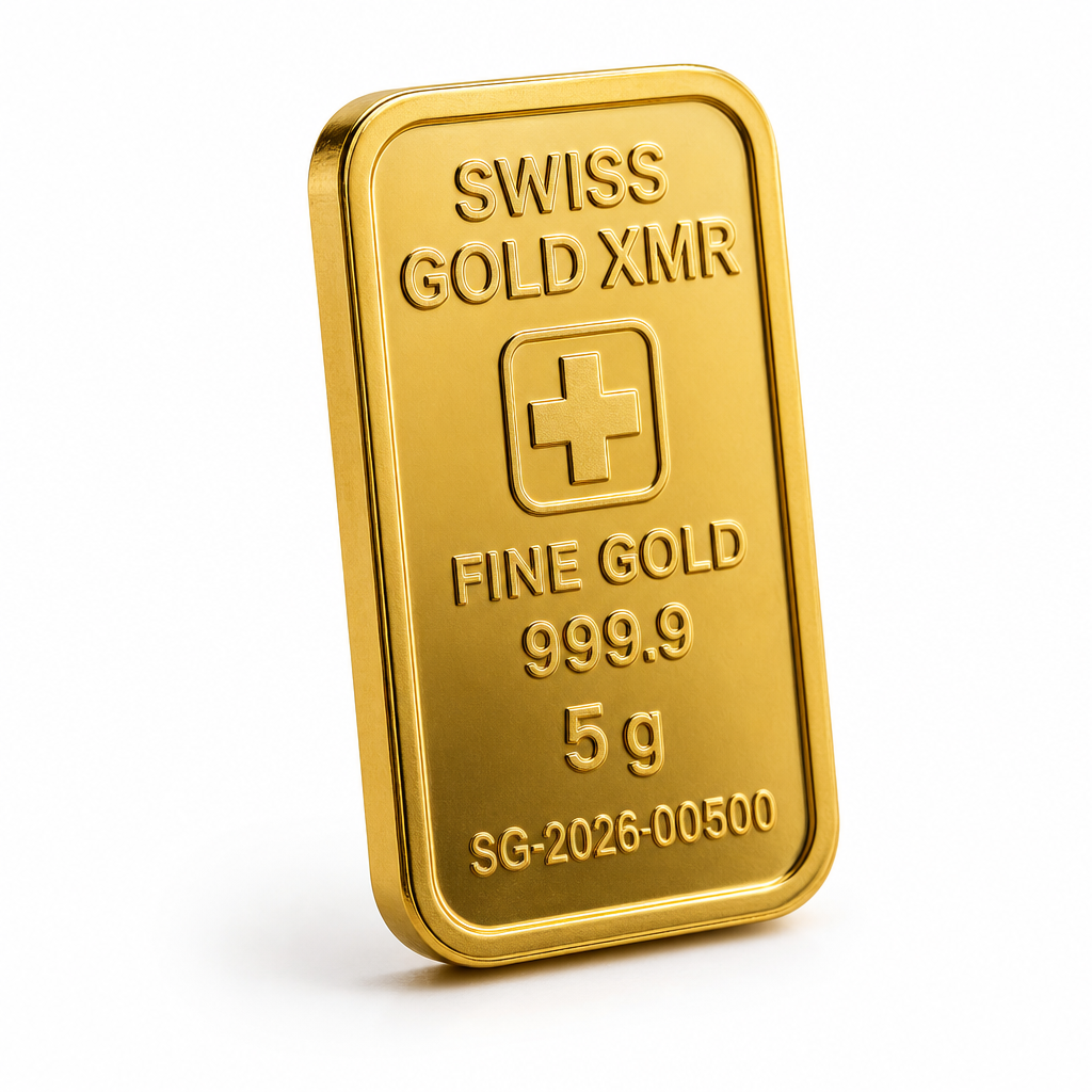 5g Gold Bar Argor-Heraeus