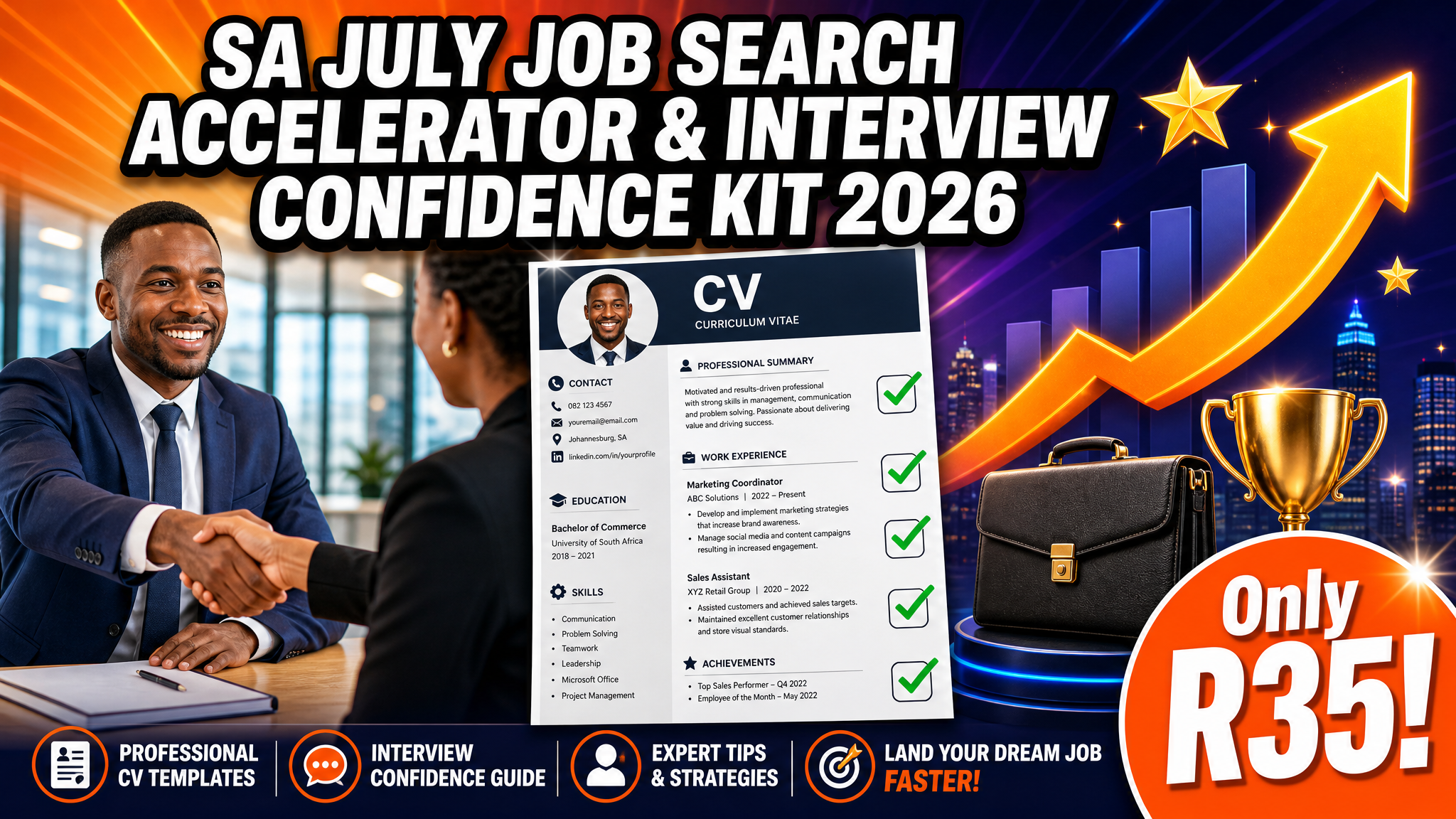 SA July Job Search Accelerator & Interview Confidence Kit 2026