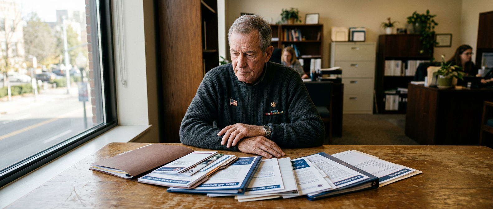 A veteran weighing representation options, accredited agent versus attorney versus VSO