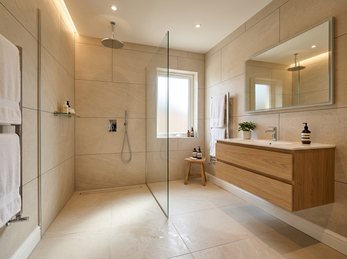 Moderne Badezimmer Renovation - Badezimmer Projekt FIX Umbau Schaffhausen