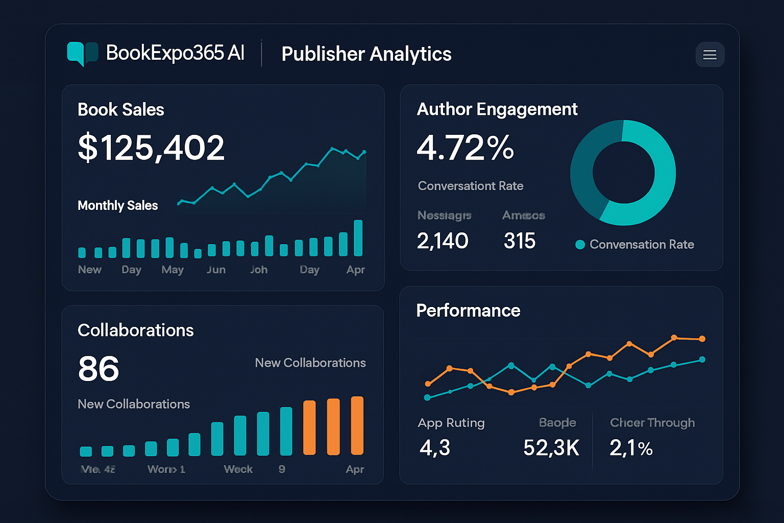 Publisher Analytics Dashboard