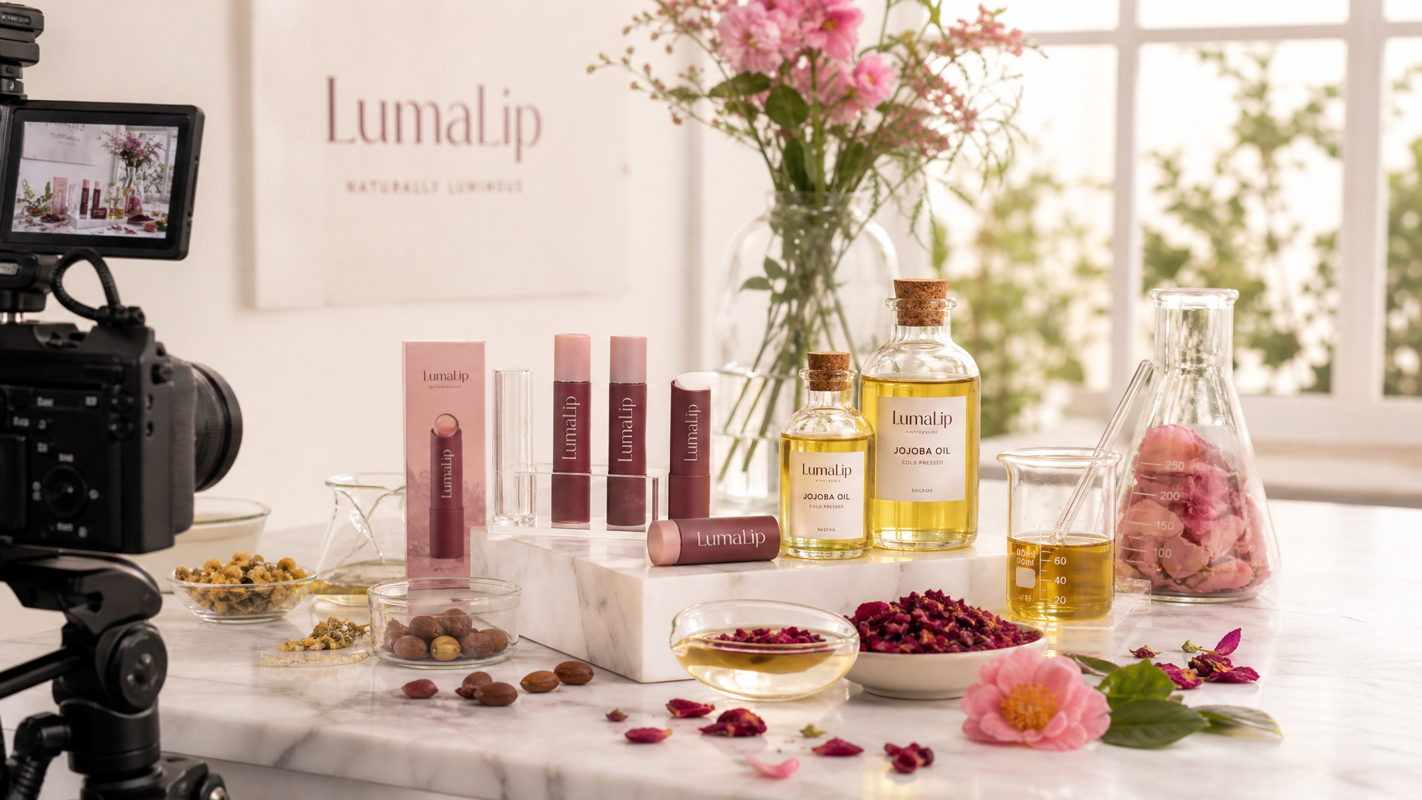LumaLip Beauty brand story