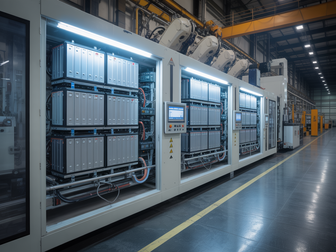 Industrial battery application