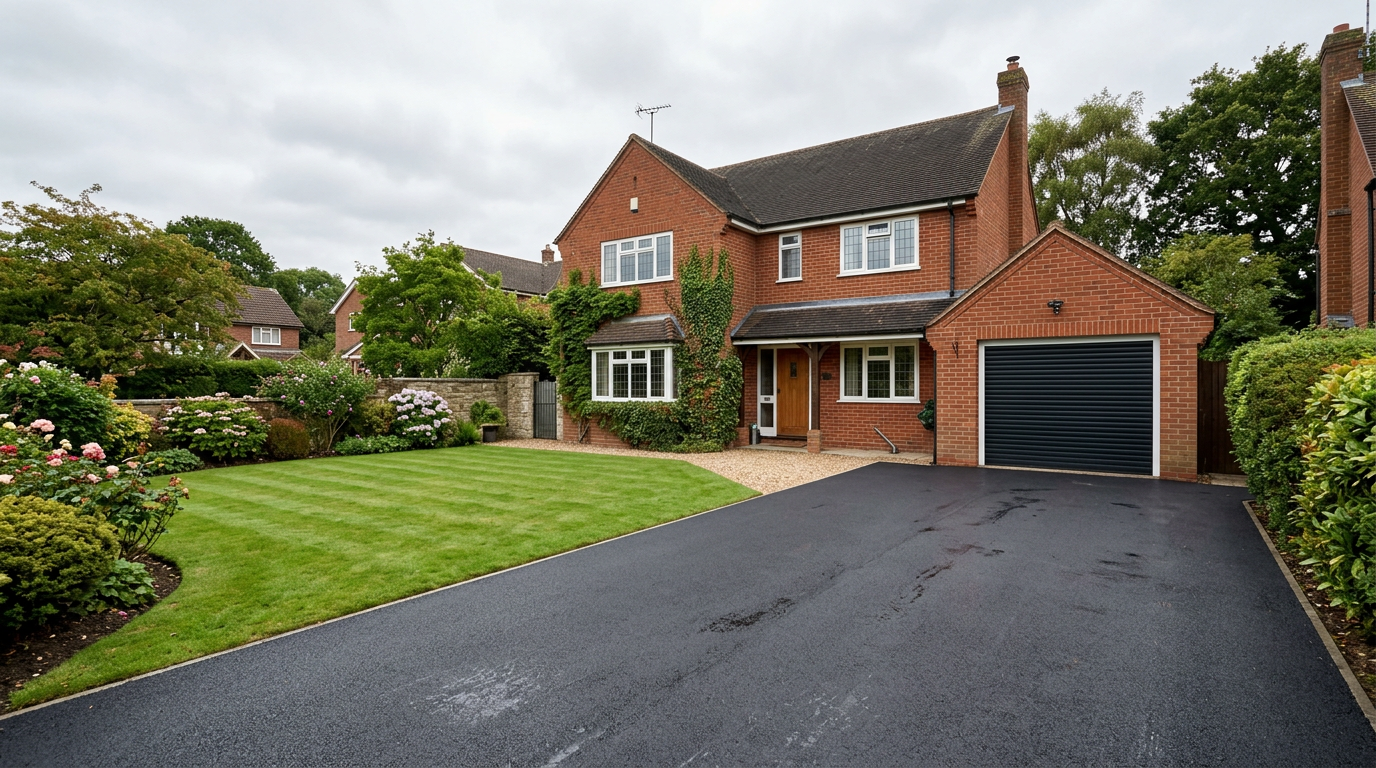 Tarmac Driveways work example 1 by Elite Property Maintenance in Lincolnshire