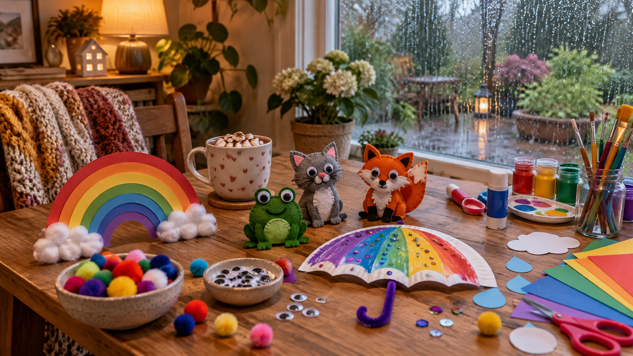 Craft Ideas for Rainy Days