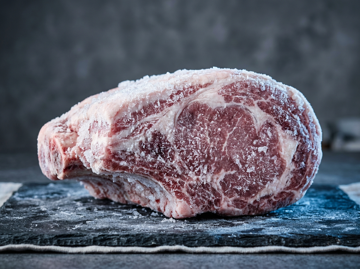 Foto de Paleta de cerdo blanco congelada