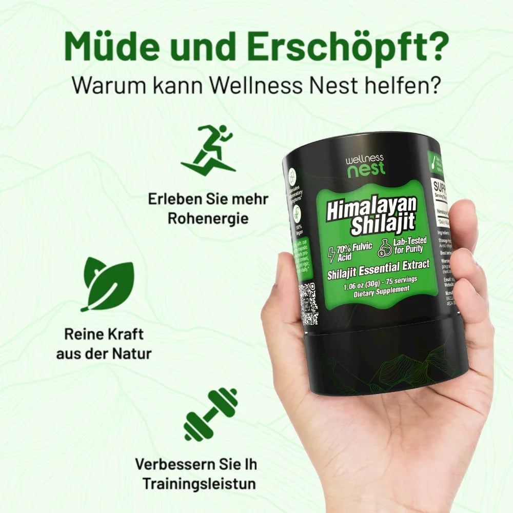 Wellness Nest Shilajit Premium Produkt