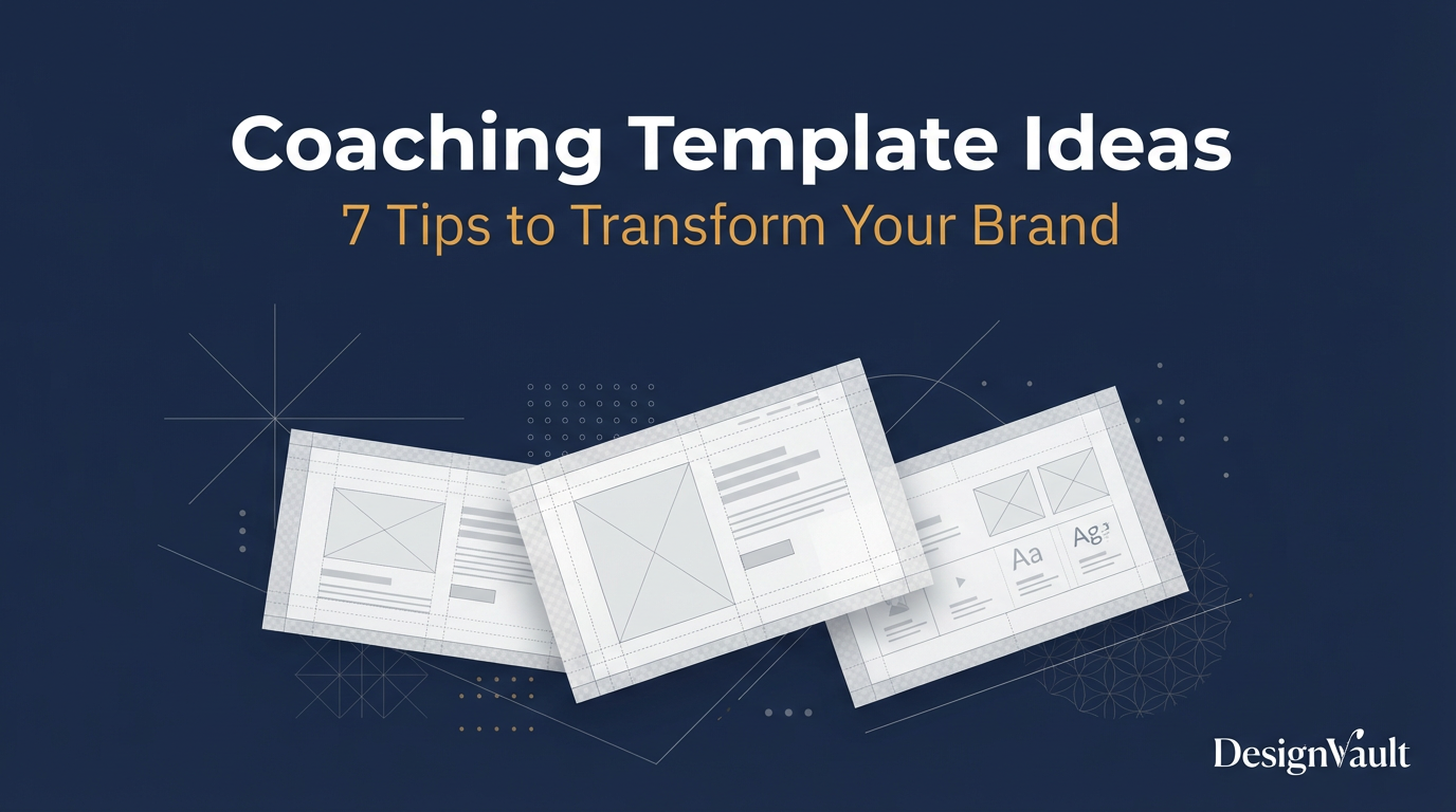 Coaching Template Ideas: 7 Tips to Transform Your Brand