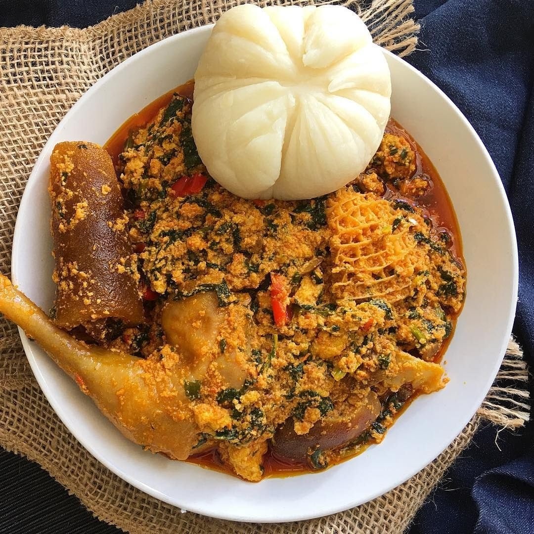 Pounded Yam & Soup