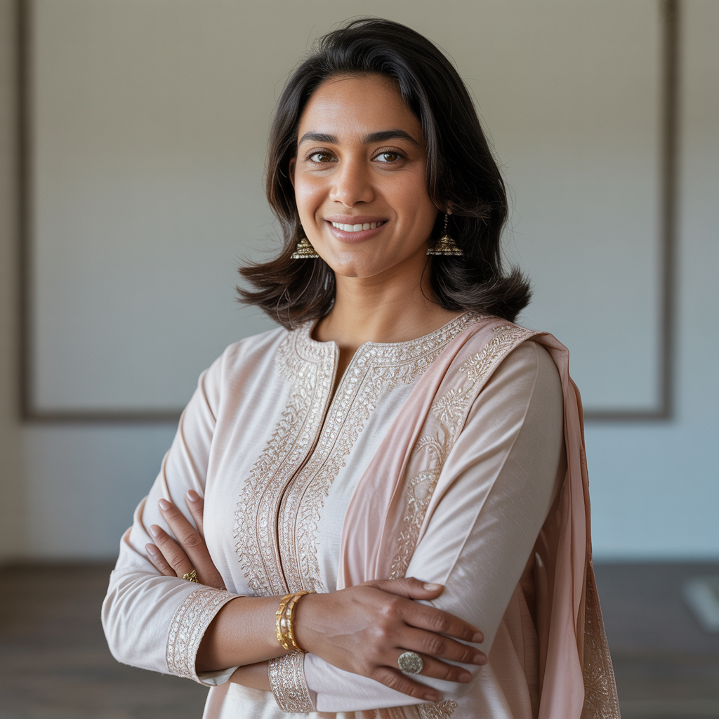 Founder Kajal representing Hathworkk's vision
