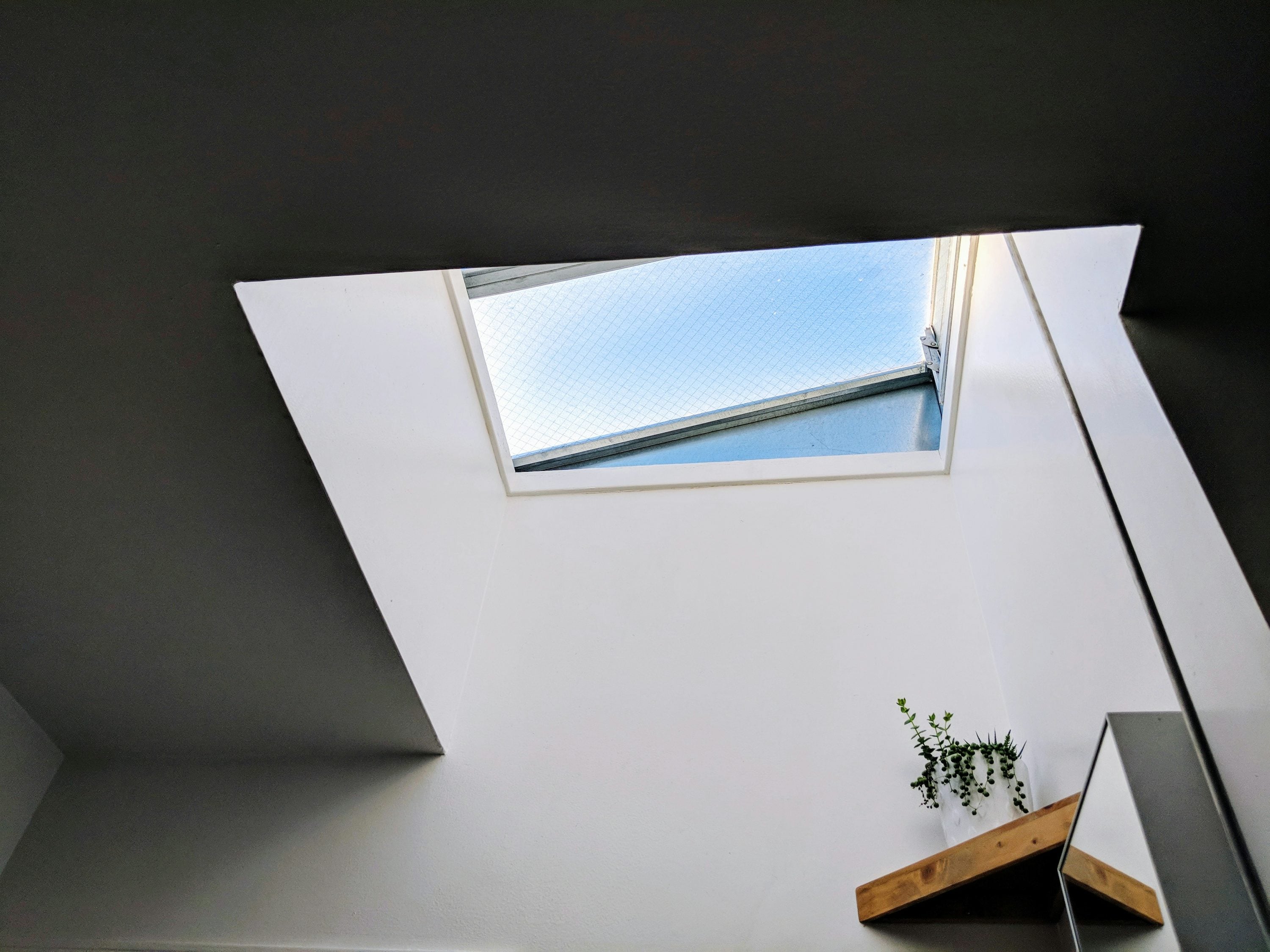 Skylights in a residential roof