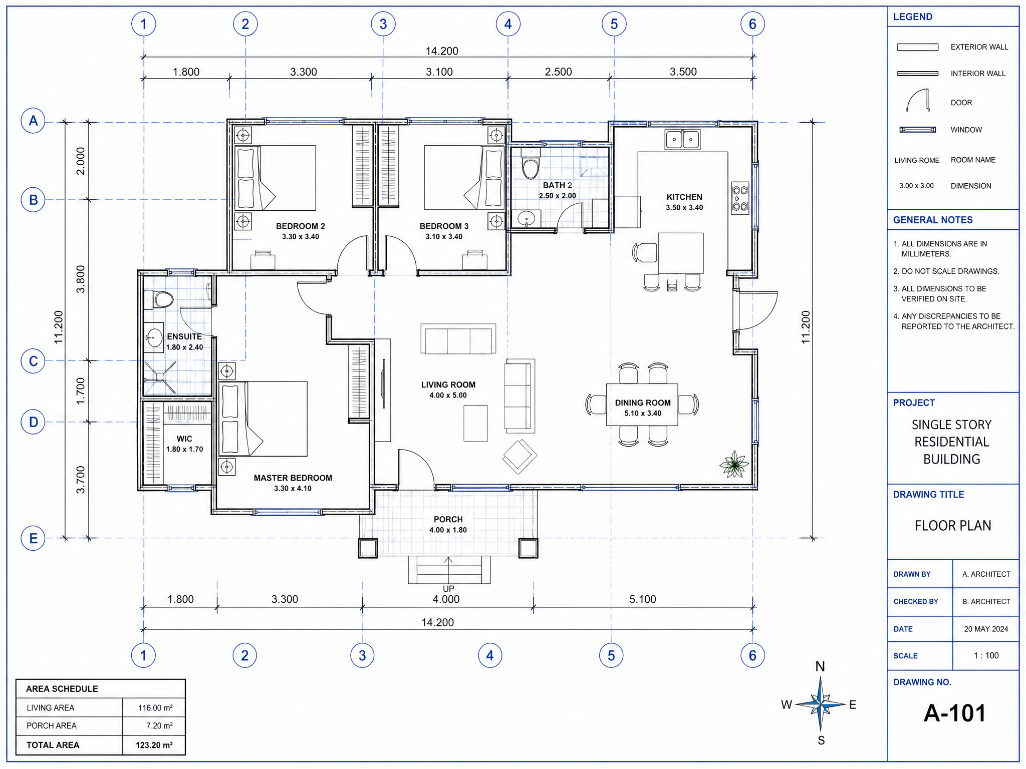 Planta Baixa Residencial
