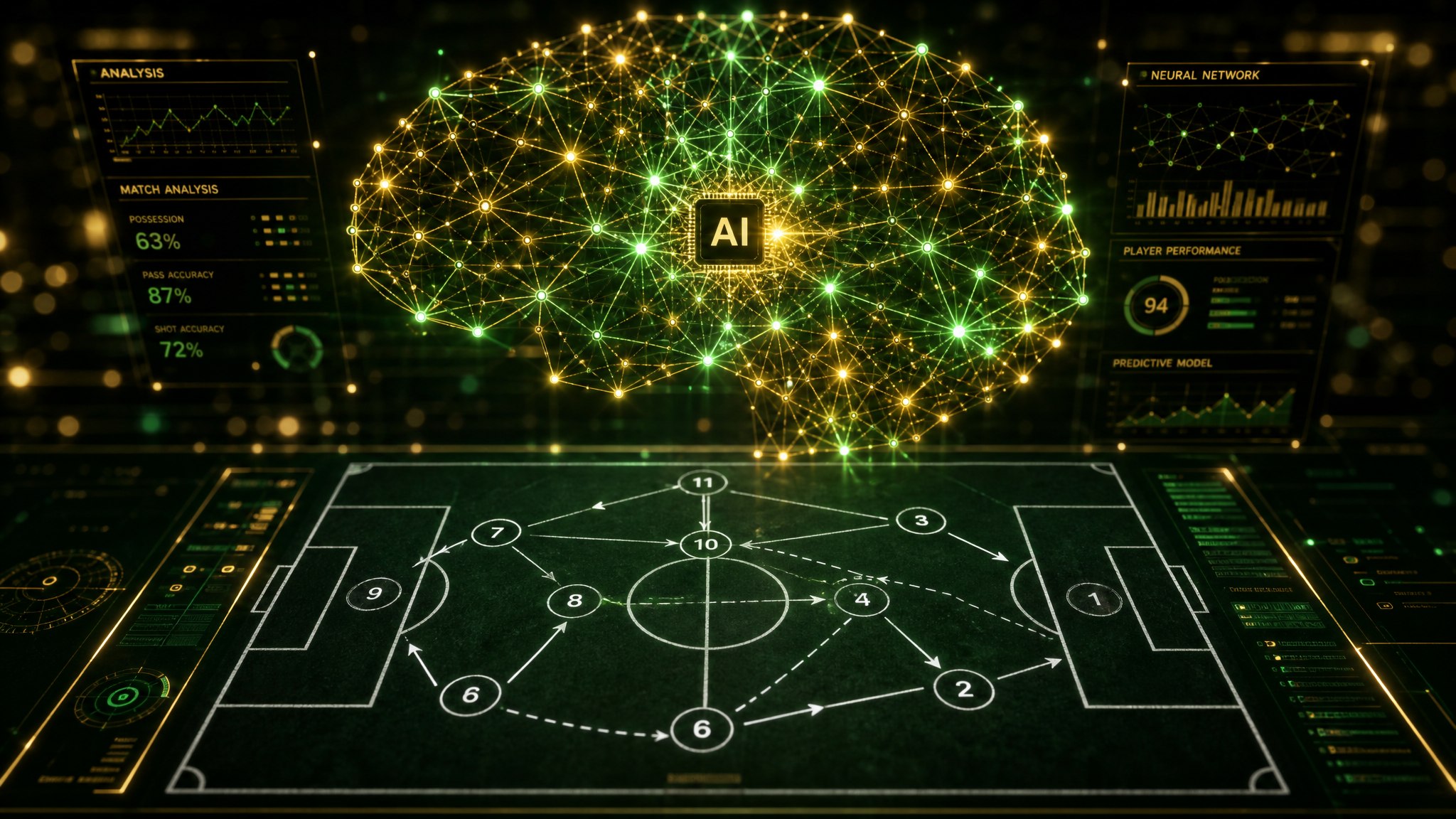 AI prediction engine visualization