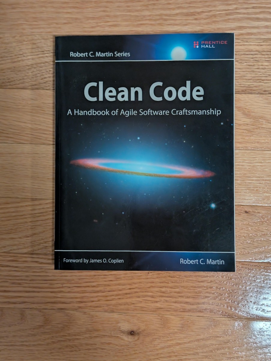 Clean Code book cover matched on eBay