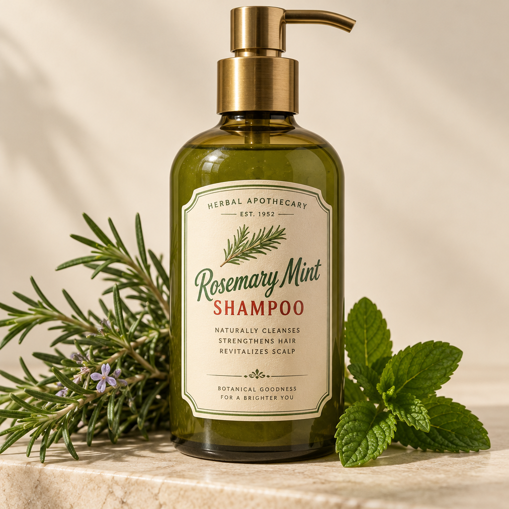 Rosemary Mint Shampoo by Grace's Soap & Cleaning Co.