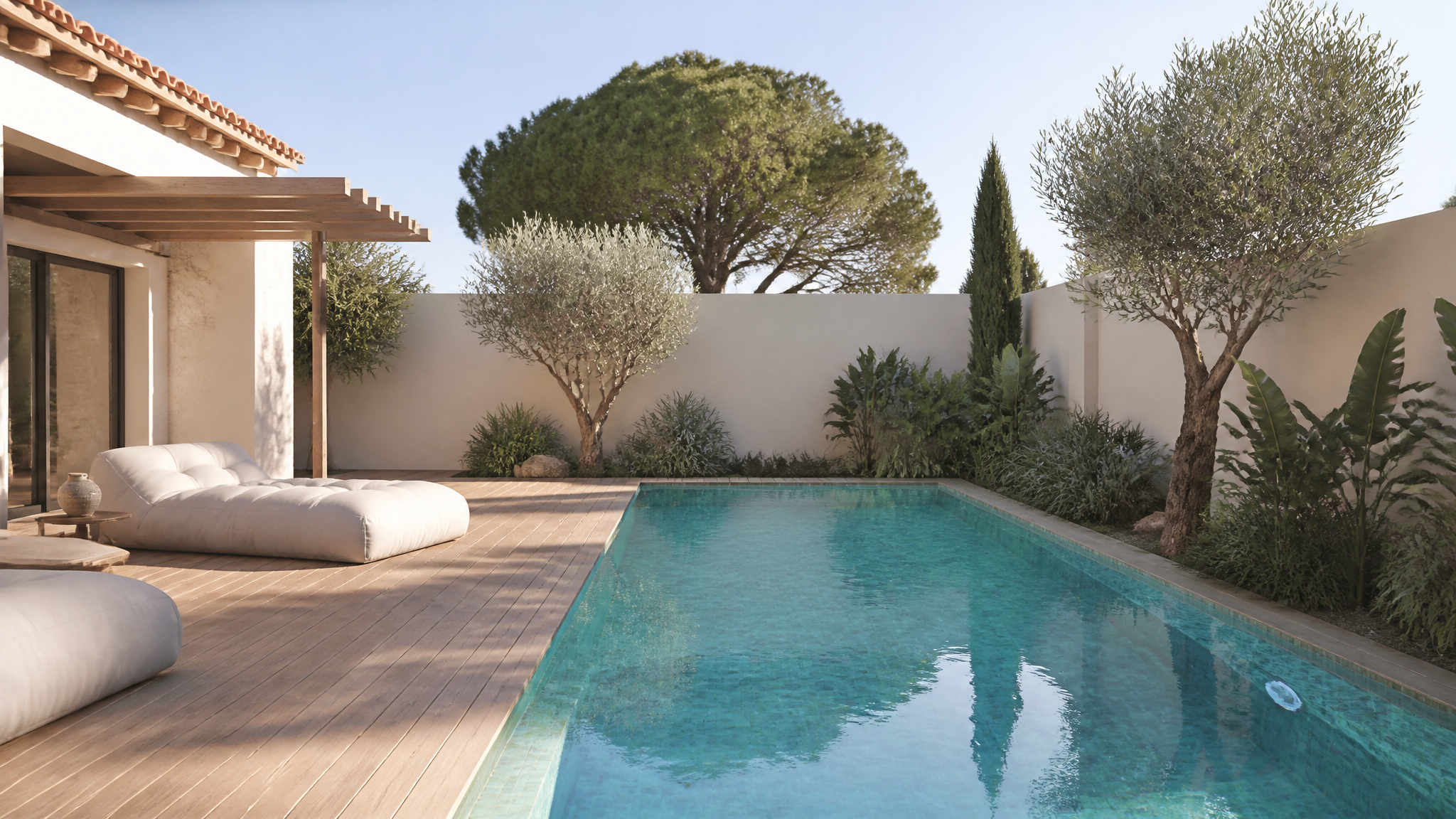 Piscinas e espaços exteriores: o que considerar antes de avançar