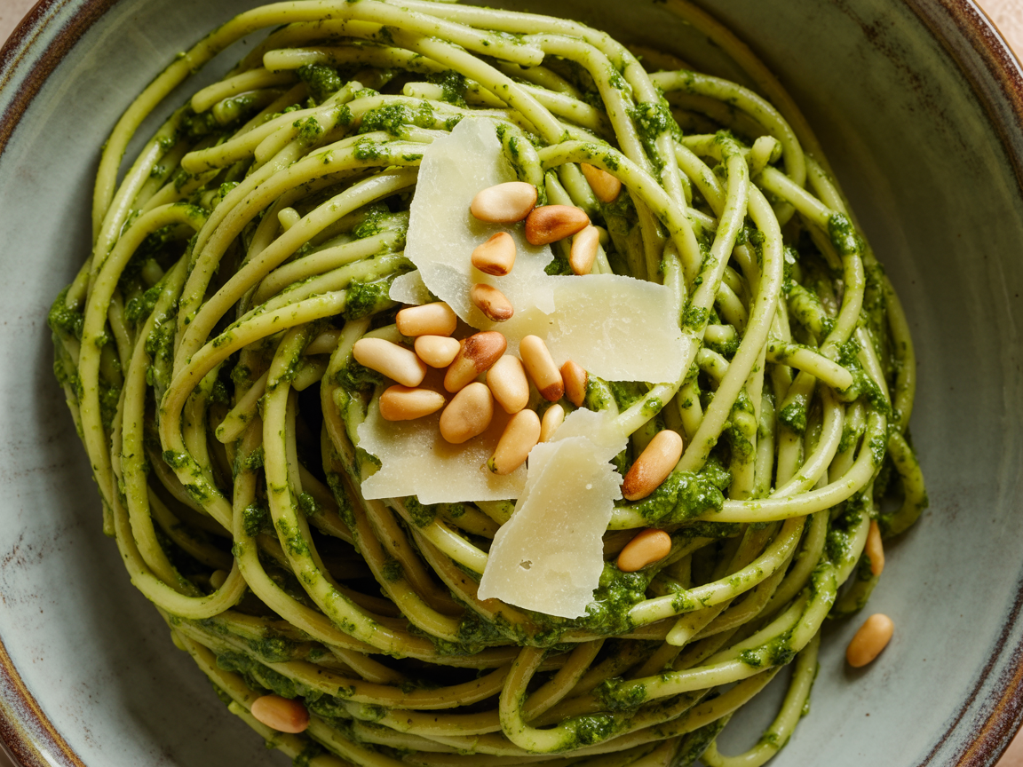 Cannabis Pesto Pasta