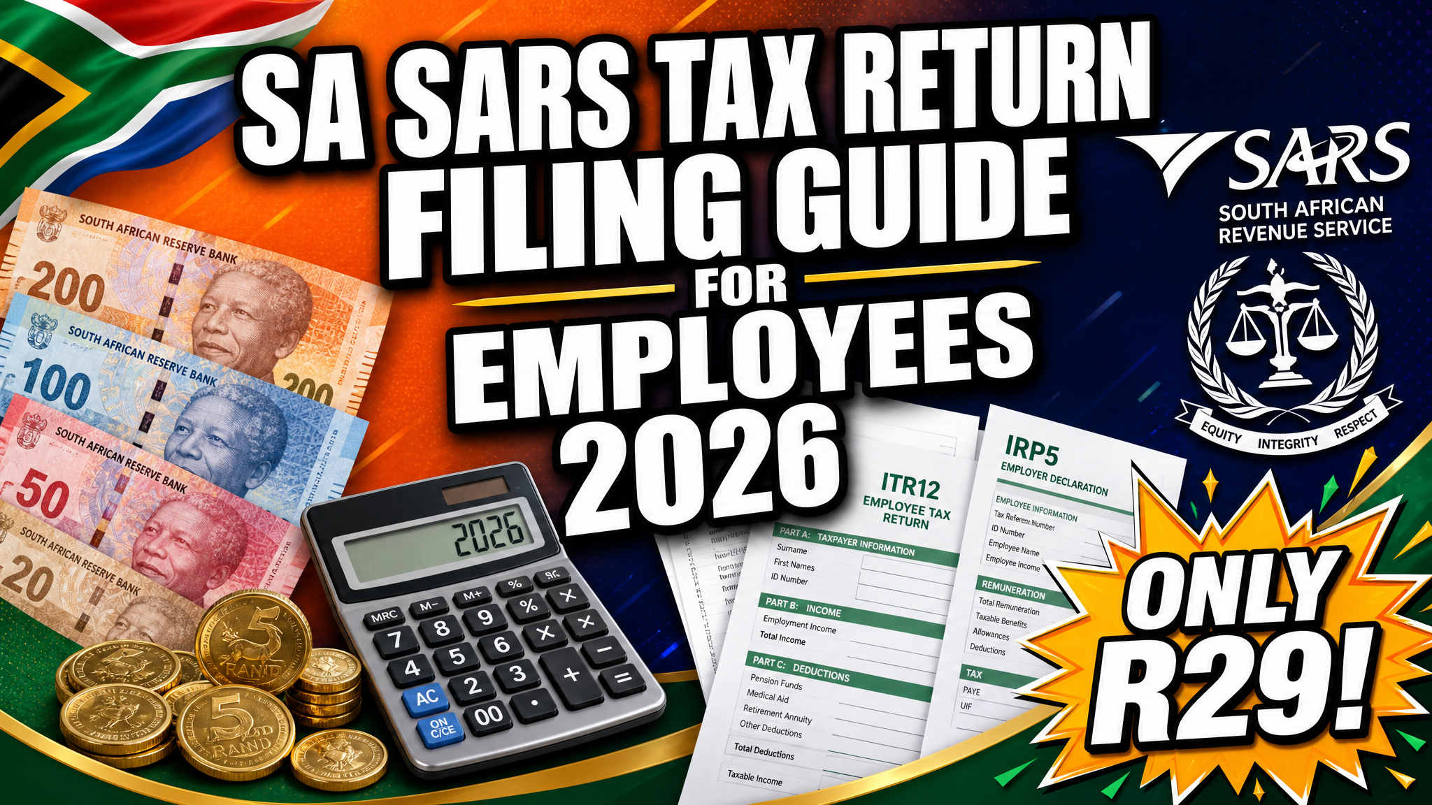 SA SARS Tax Return Filing Guide for Employees 2026