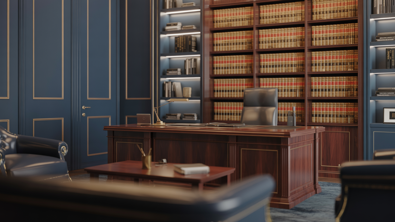 Elegant GC Extranjería office interior