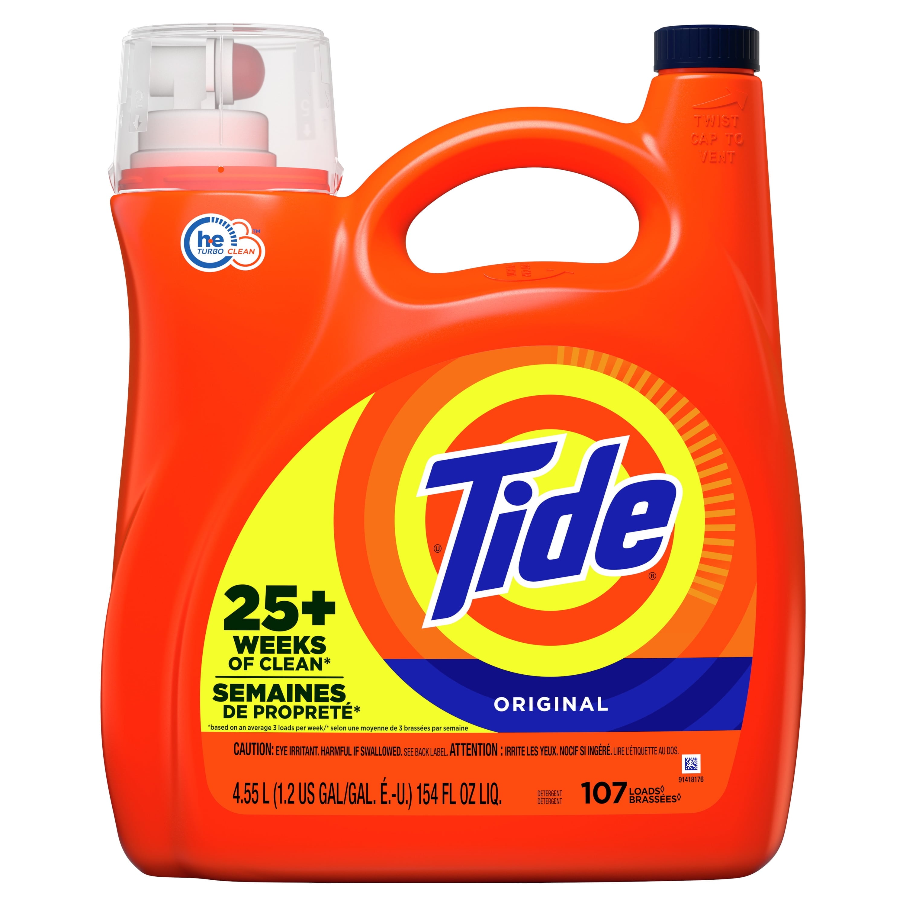 Tide Original liquid laundry detergent bottle