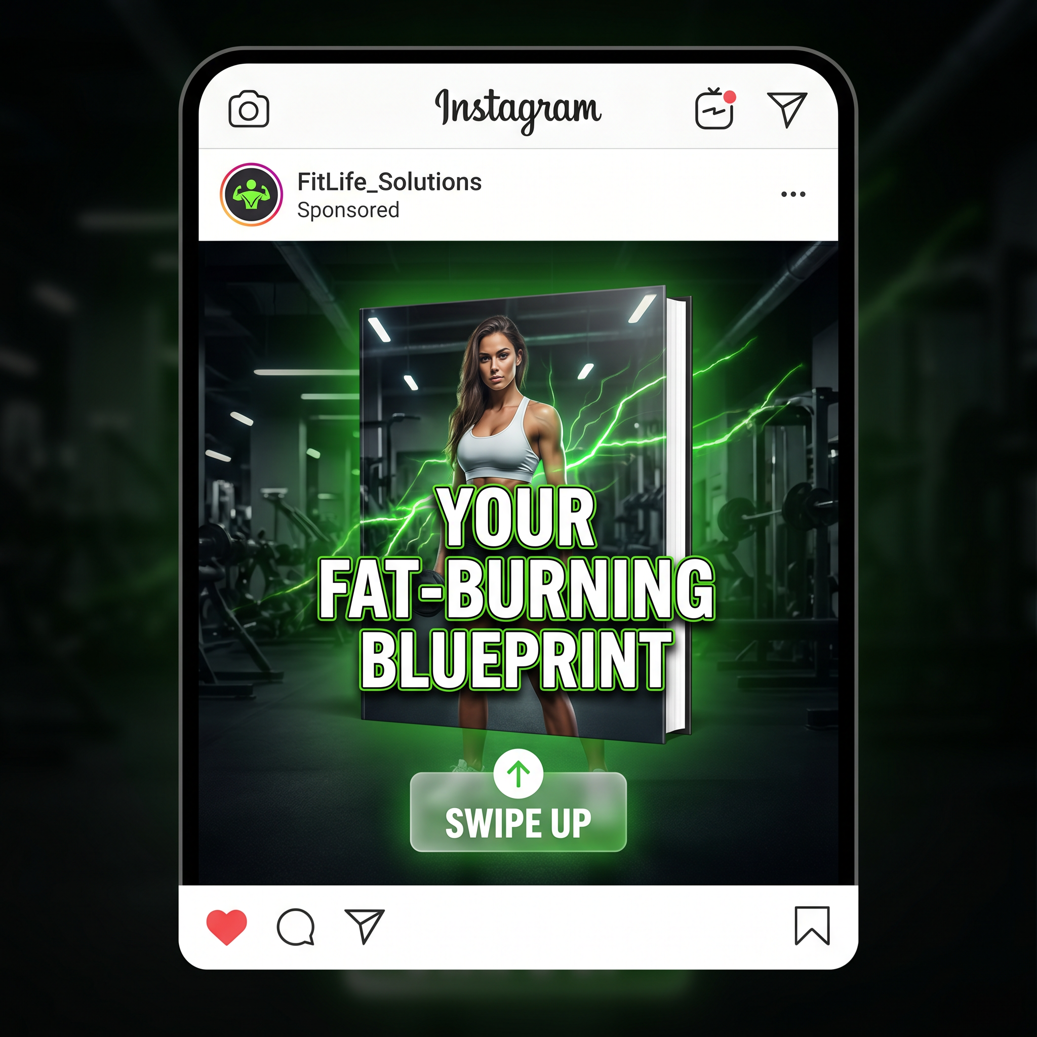 Instagram ad mockup
