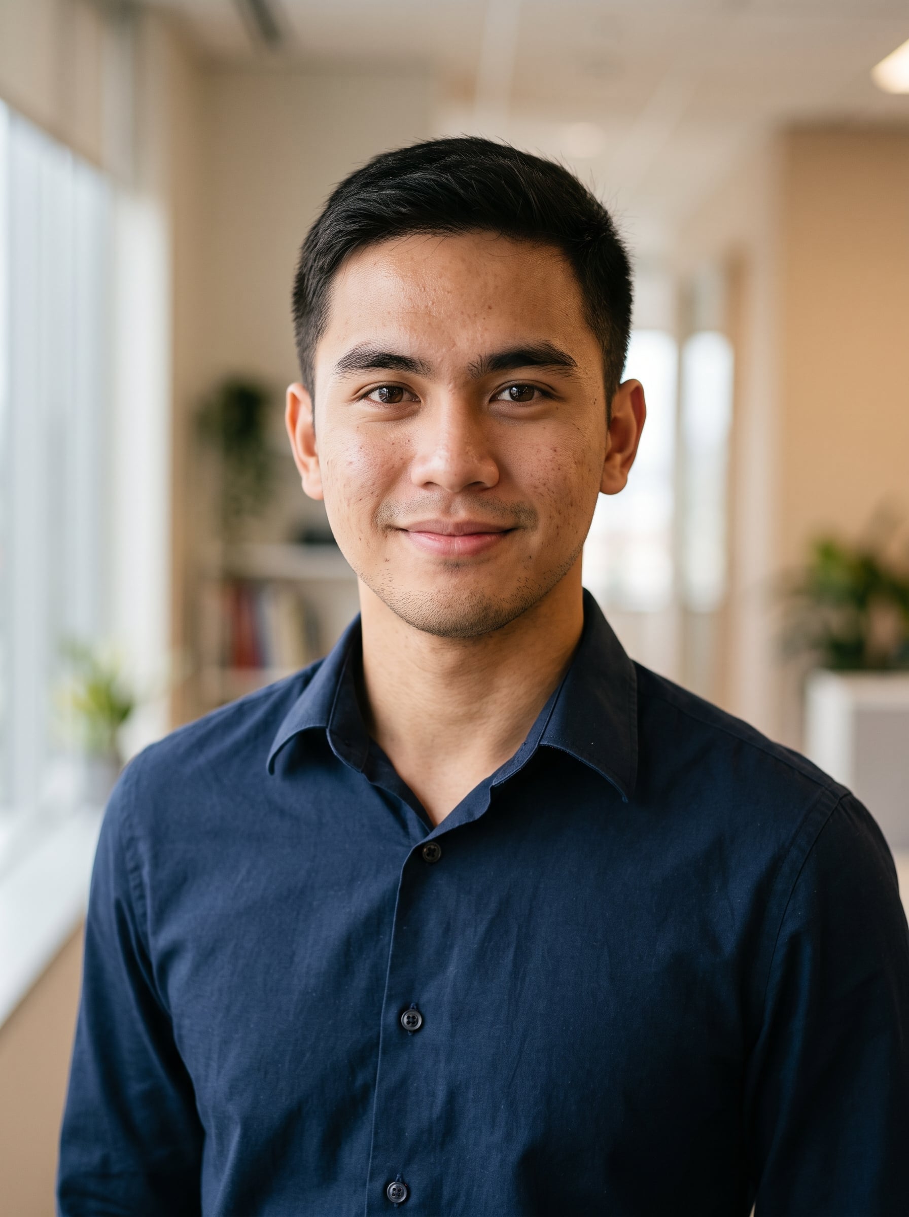 Professional headshot of nominee Mikhail