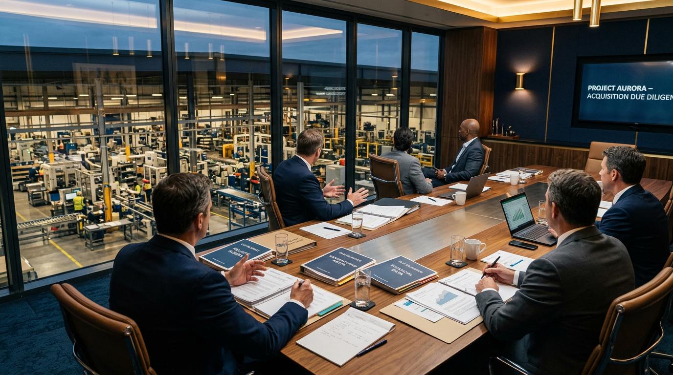 Operational Due Diligence for Manufacturers: How to Prepare When You're Being Acquired