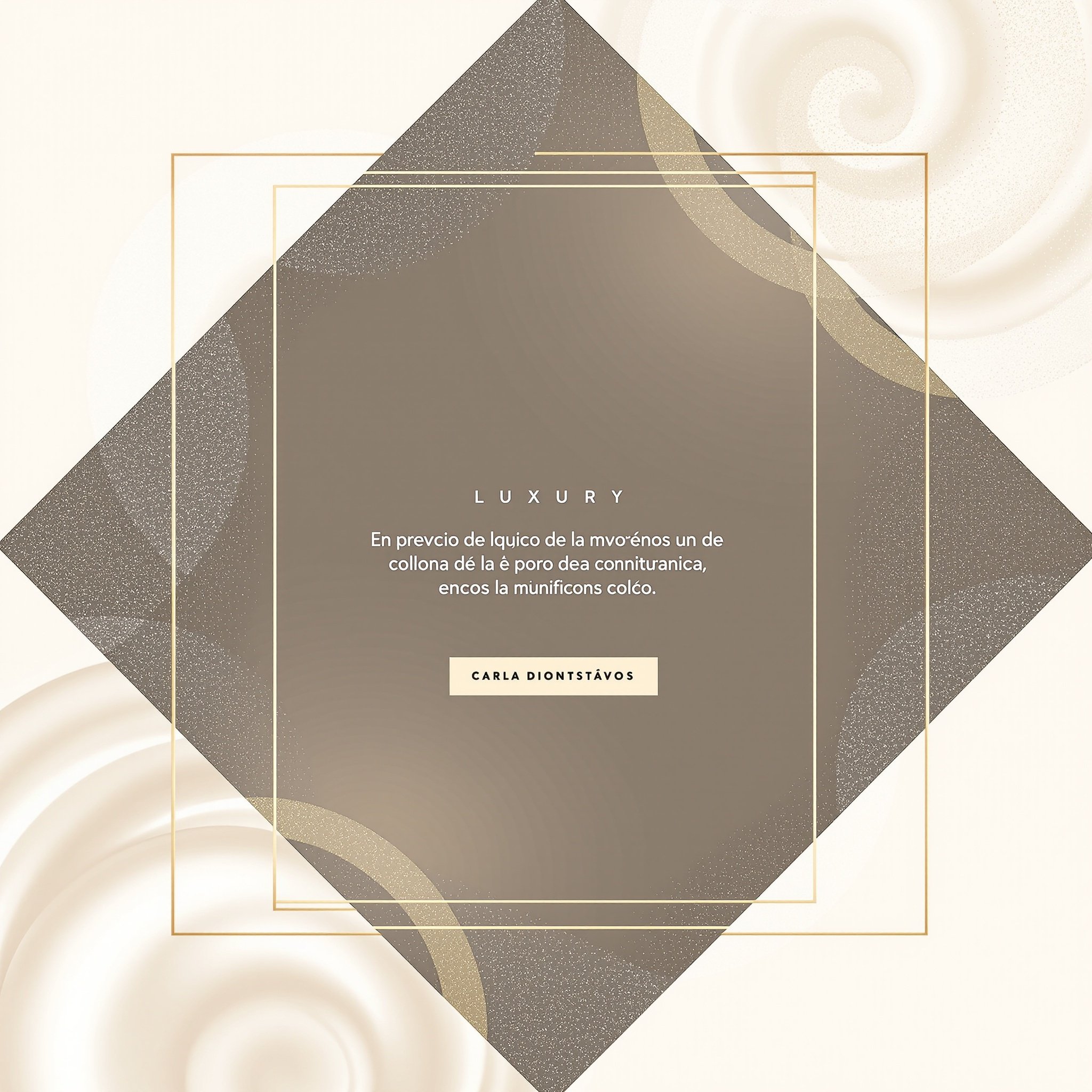 Post Instagram - Marca de Luxo