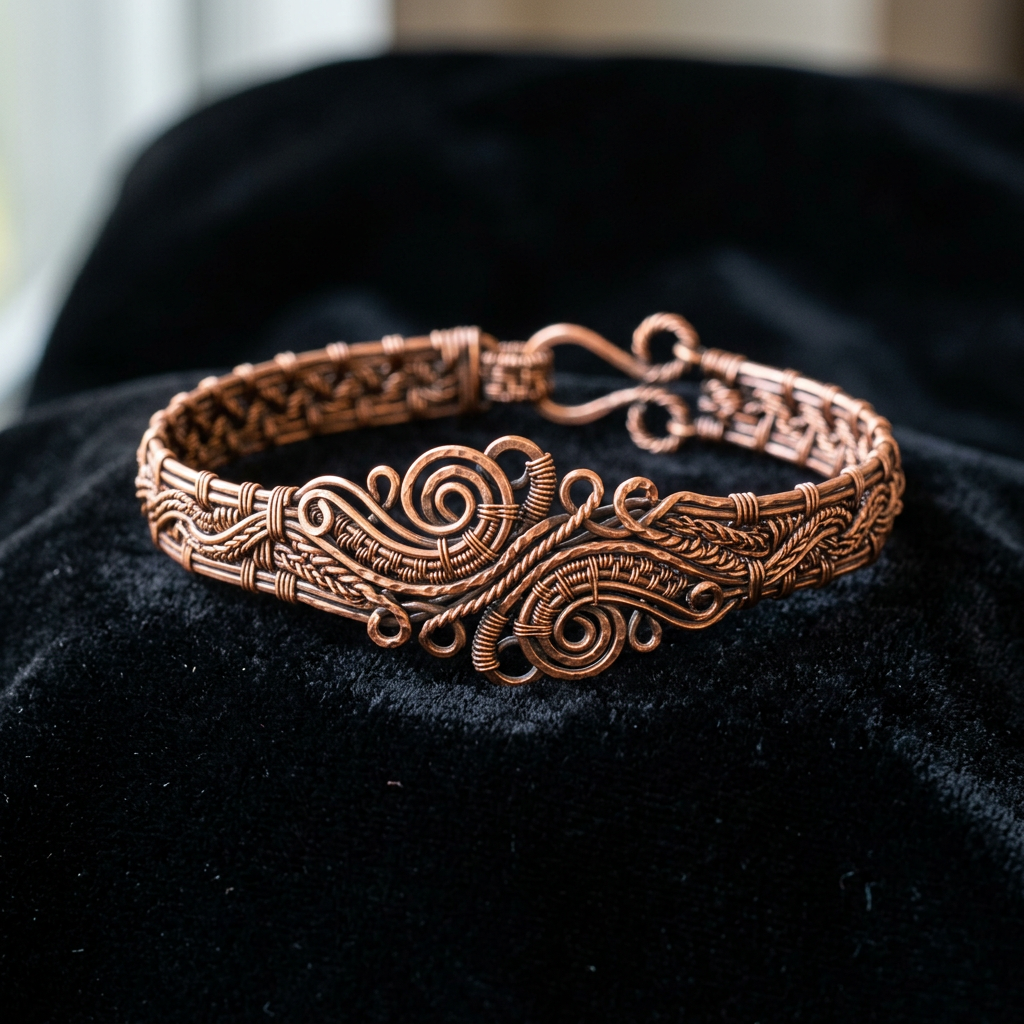 Woven Wire Bracelet