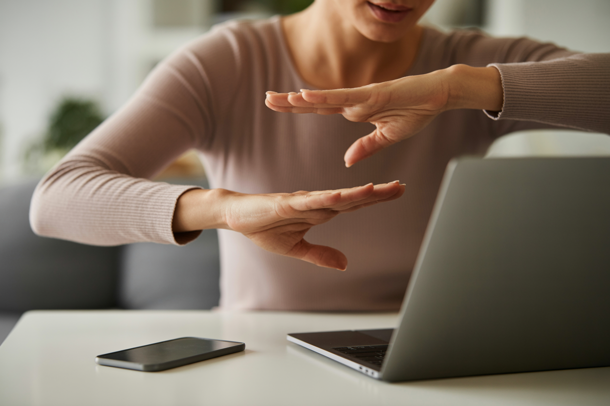 postavljanje granica tehnologija digitalni balans smanjenje distrakcije fokus laptop telefon