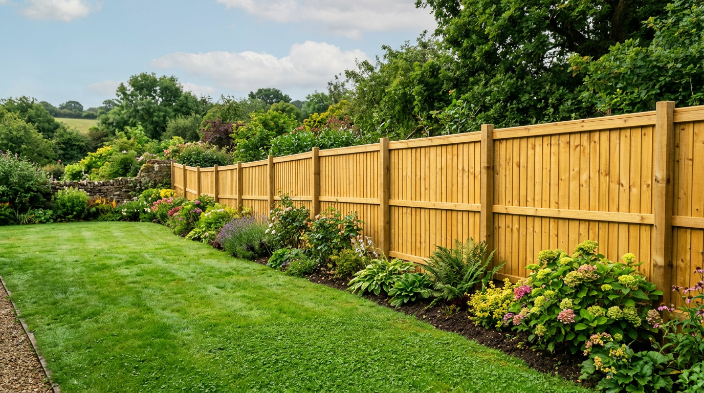 Fencing work example 1 by Elite Property Maintenance in Lincolnshire