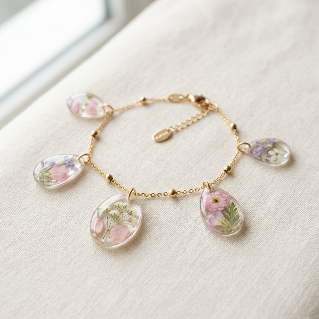 Garden Charm Bracelet