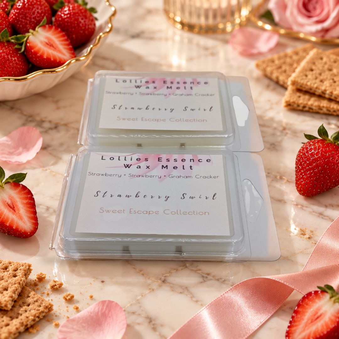 Strawberry Swirl Wax Melts (2-Pack)