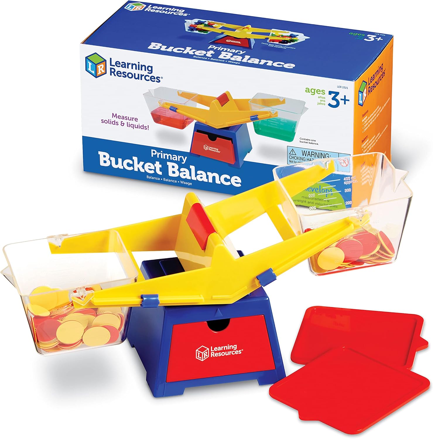 Learning Resources Primary Bucket Balance — speech development toy