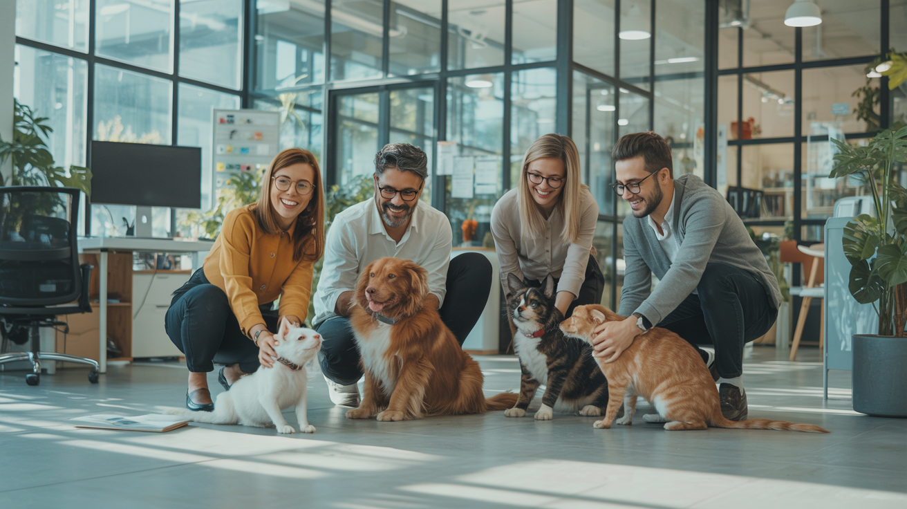 Milo’s Paw Shop team designing premium cat wellness products
