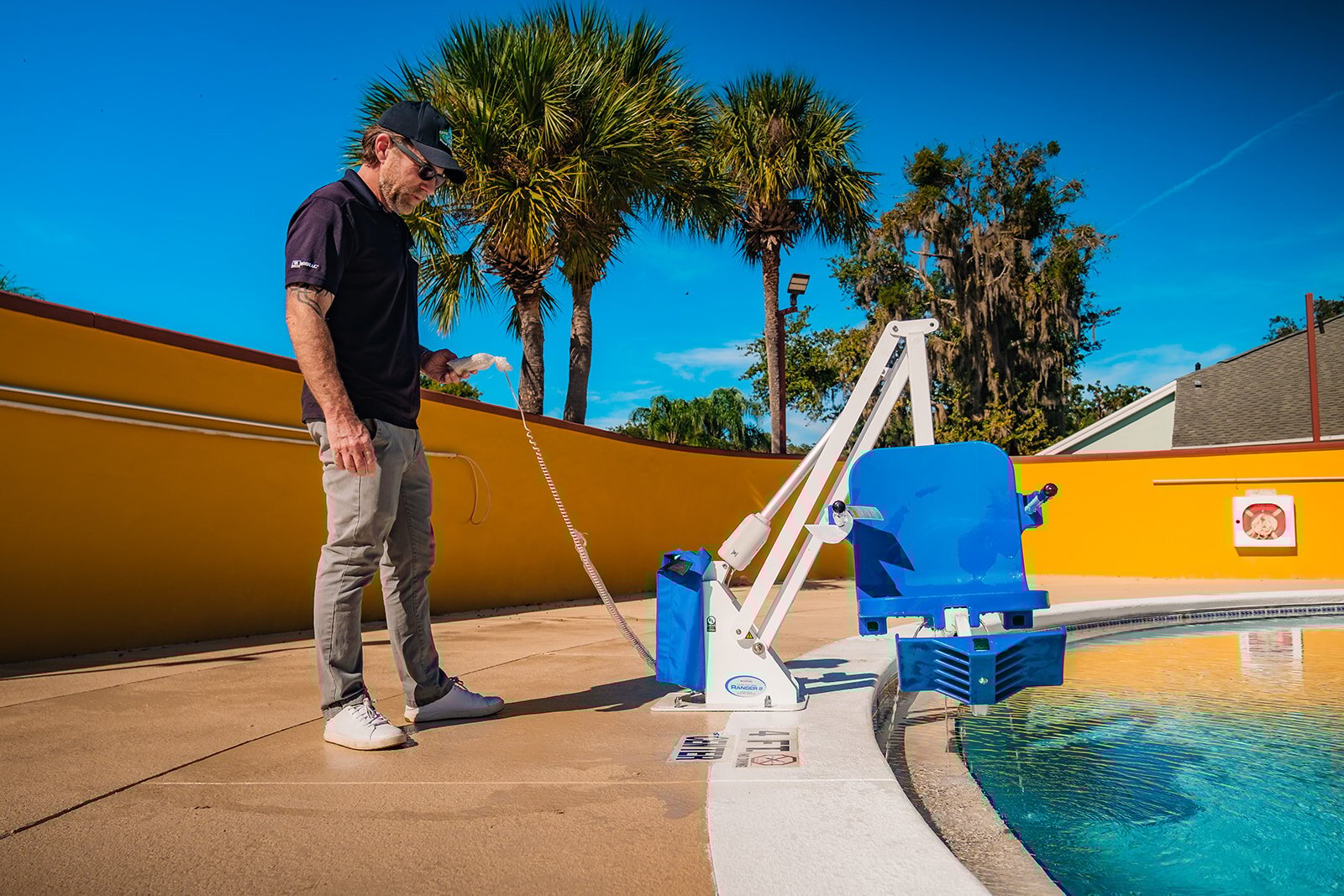 Professional pool maintenance and care