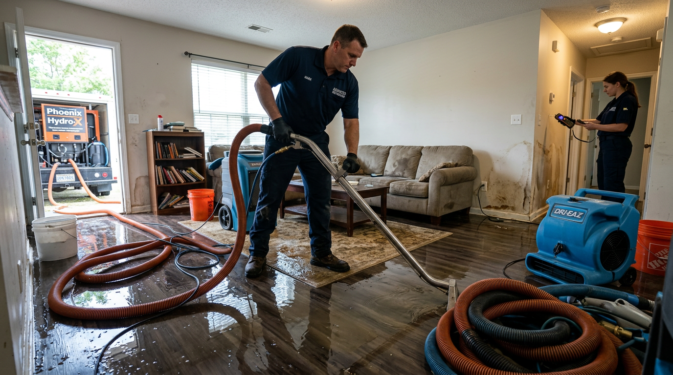 Water & Flood Damage Restoration - professional restoration service