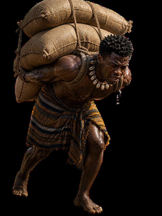 Onoja being humiliated and oppressed