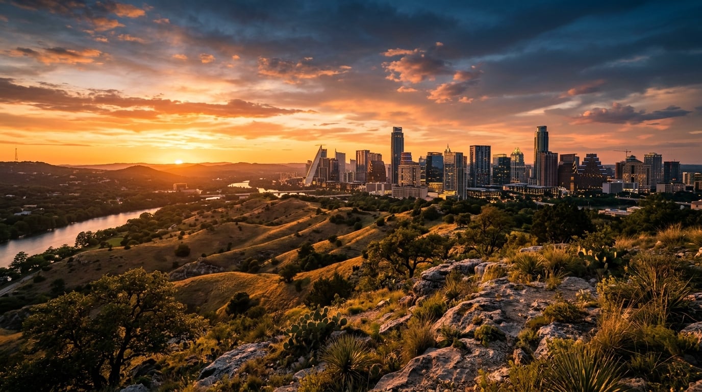 Travisso Golden Hour Skyline