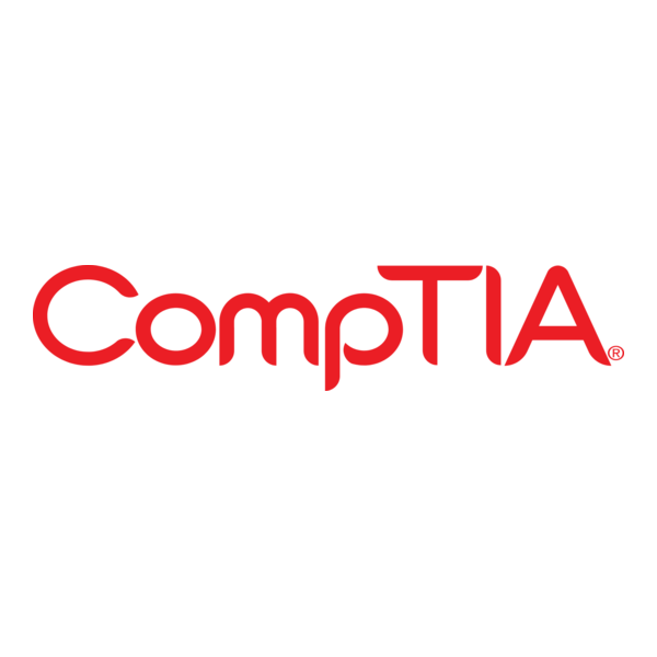 CompTIA logo — working towards accreditation