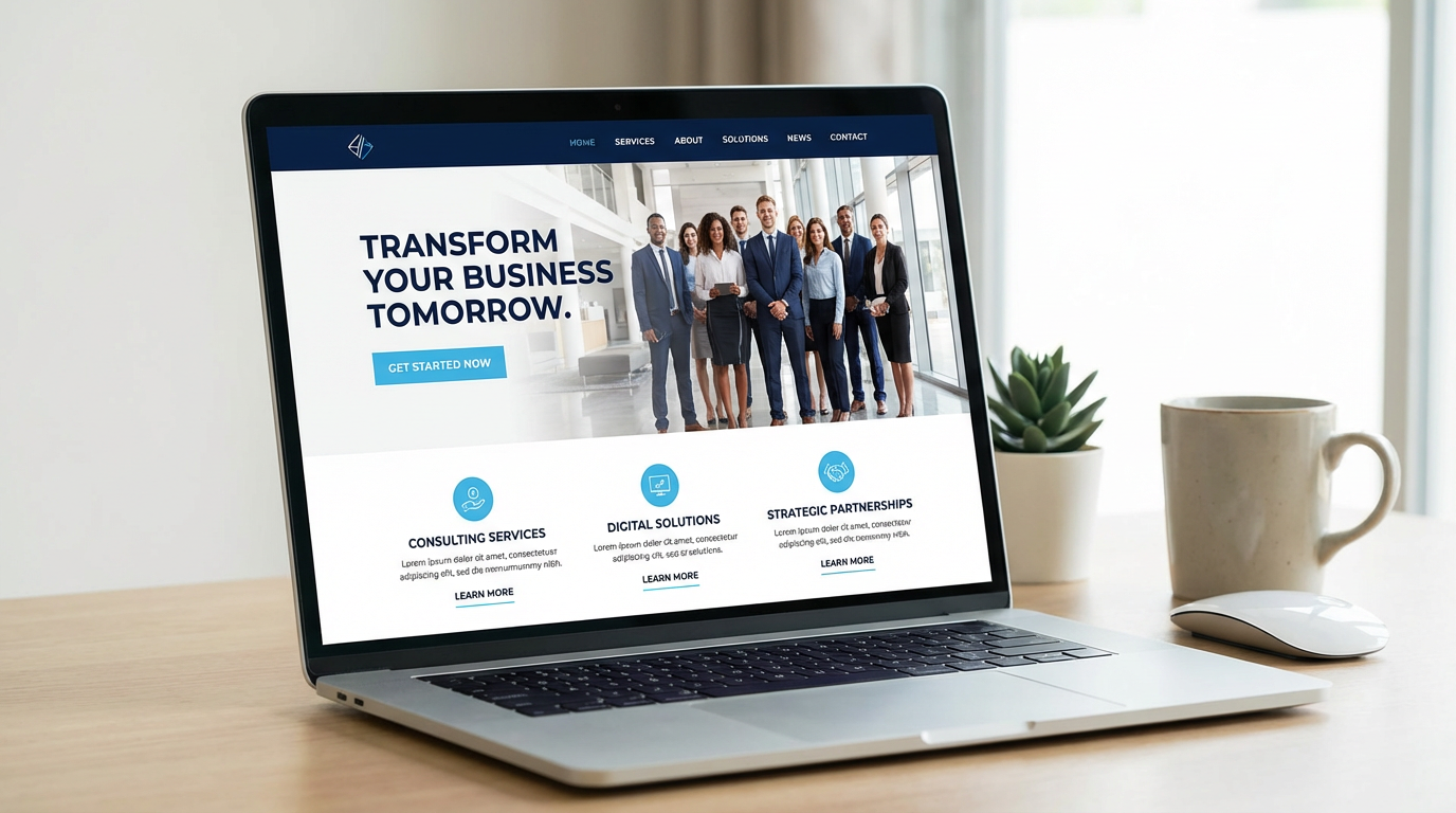 Site Corporativo - Construtora MegaBuild