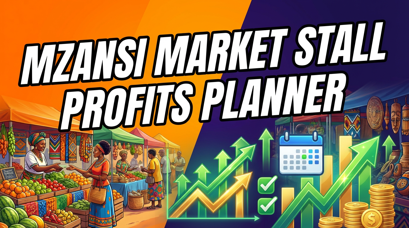 Mzansi Market Stall Profits Planner
