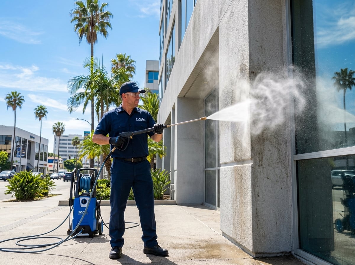 Pressure Washing service by EnviroStripes in Los Angeles