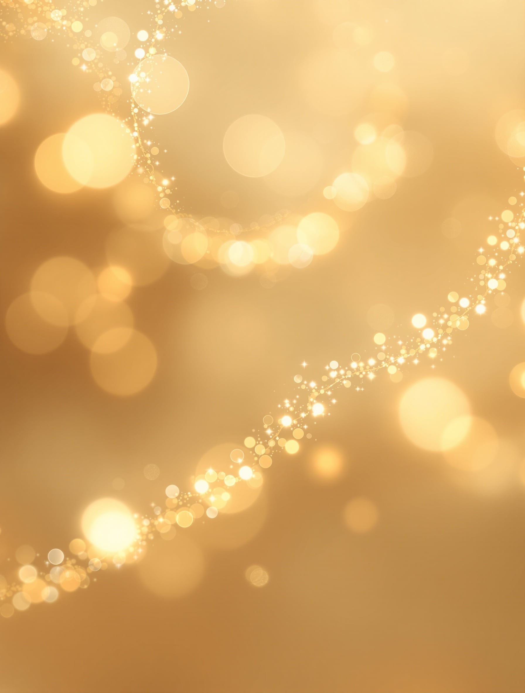 Mystery jewelry silhouette with golden aura glow