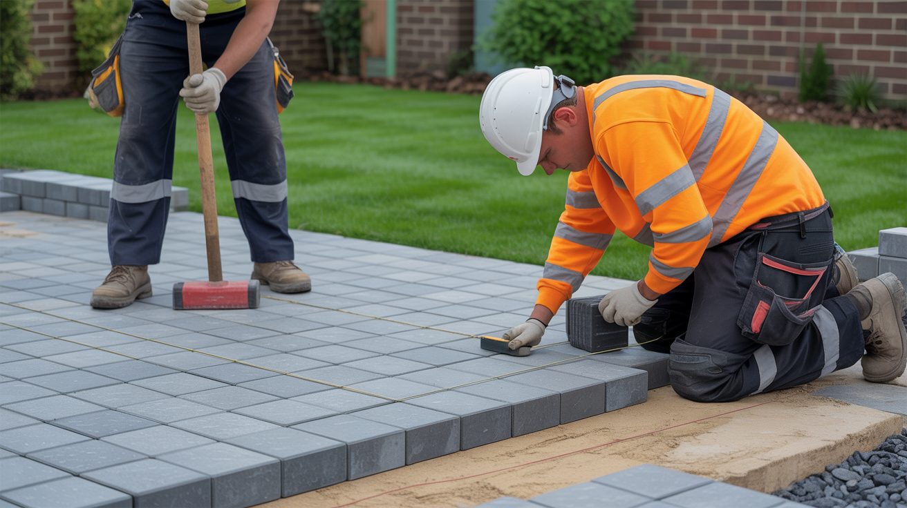 Block Paving services by Alpine Tree Care